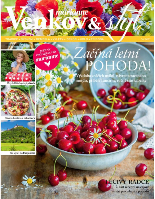 AKTUÁLNÍ VYDÁNÍ MARIANNE VENKOV & STYL 6/2025